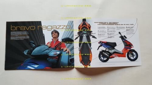 Aprilia SR 50 R Factory 2005 depliant originale italiano