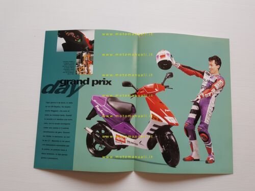 Aprilia SR 50 Replica Reggiani depliant ITALIANO originale