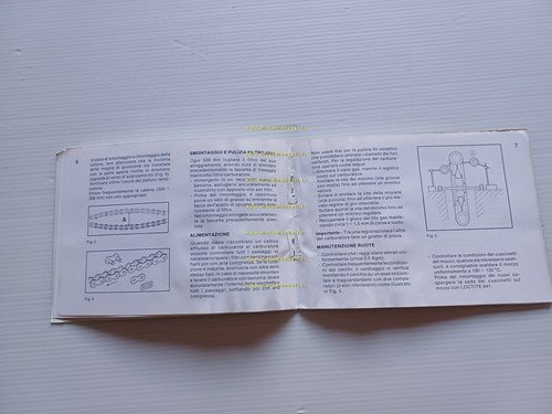 Aprilia TR 320 Trial 1983 manuale uso manutenzione libretto originale