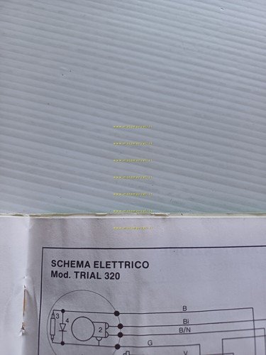 Aprilia TR 320 Trial 1983 manuale uso manutenzione libretto originale