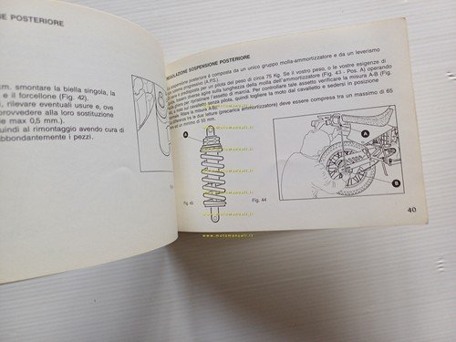 Aprilia Tuareg 125 1987 manuale uso manutenzione libretto istruzioni originale