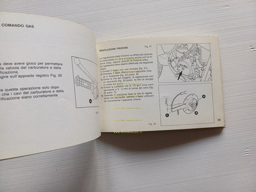 Aprilia Tuareg 125 1987 manuale uso manutenzione libretto istruzioni originale