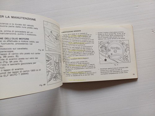 Aprilia Tuareg 125 1987 manuale uso manutenzione libretto istruzioni originale