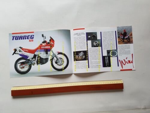 Aprilia TUAREG 125 WIND 1990 depliant originale italiano