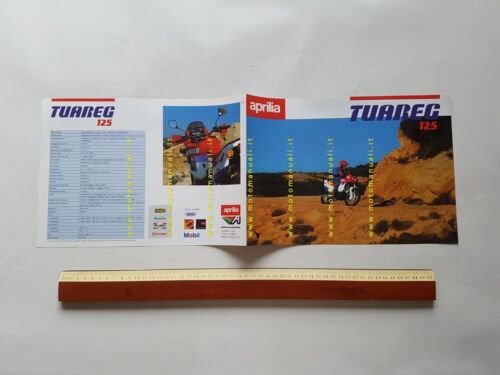 Aprilia TUAREG 125 WIND 1990 depliant originale italiano