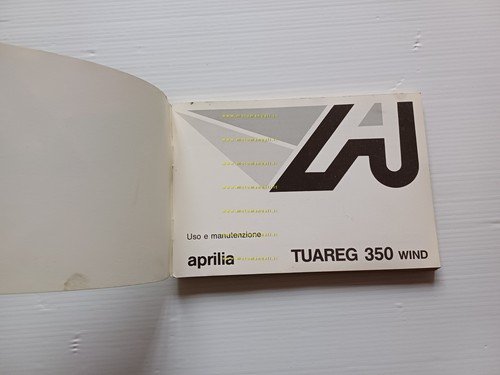 Aprilia Tuareg 350 Wind 1987 manuale uso manutenzione libretto originale