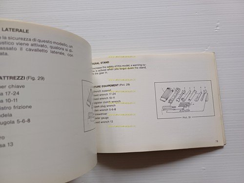 Aprilia Tuareg 350 Wind 1987 manuale uso manutenzione libretto originale