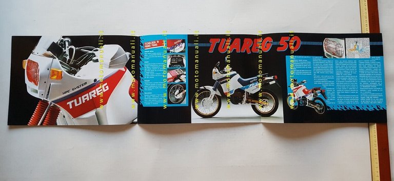 Aprilia TUAREG 50 1987 depliant originale italiano