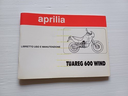 Aprilia Tuareg 600 Wind manuale uso manutenzione libretto istruzioni originale