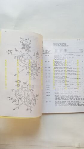 Aprilia TUAREG-ETX 125 1985-86 catalogo ricambi MOTORE 127 engine parts …