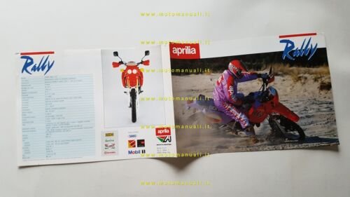 Aprilia Tuareg Rally 125 1989 depliant originale