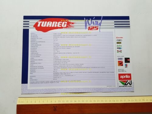 Aprilia Tuareg Wind 125 1988 depliant italiano originale