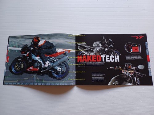 Aprilia Tuono 1000 R 2006 depliant italiano originale