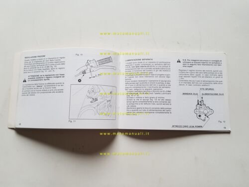 Aprillia 50 Tuareg - RX 1989 manuale uso manutenzione originale …