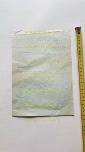 Ardito 75 M 1952 depliant moto ITALIANO originale brochure
