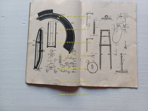 Ariel modelli trasmissione cinghia 1914-15 catalogo ricambi Inglese originale