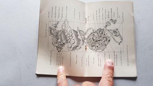 Ariel Square Four 1000 De Luxe mod. 46 1949-50 manuale …