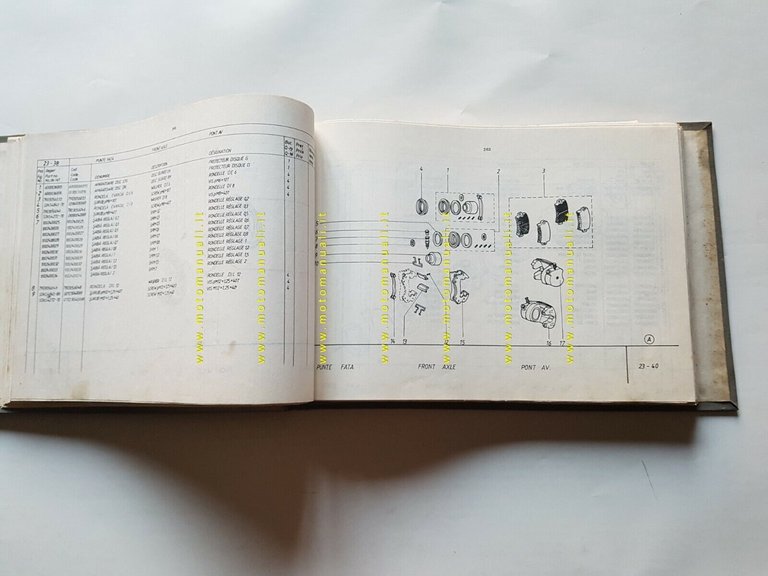 ARO 10 fuoristrada 4x4 anni 80 Catalogo Ricambi originale auto …