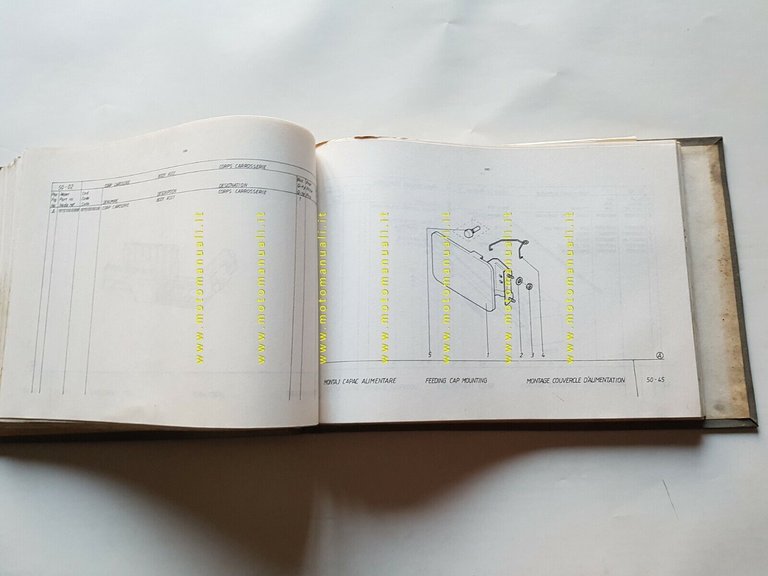 ARO 10 fuoristrada 4x4 anni 80 Catalogo Ricambi originale auto …