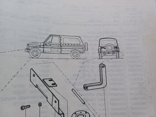 ARO 10 fuoristrada catalogo ricambi originale