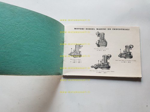Arona istruzioni avviamento motori Diesel + catalogo ricambi originale