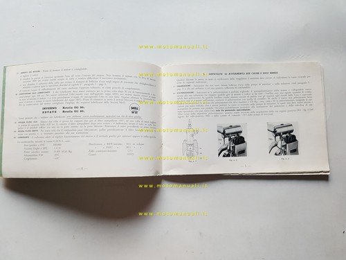 Arona istruzioni avviamento motori Diesel + catalogo ricambi originale