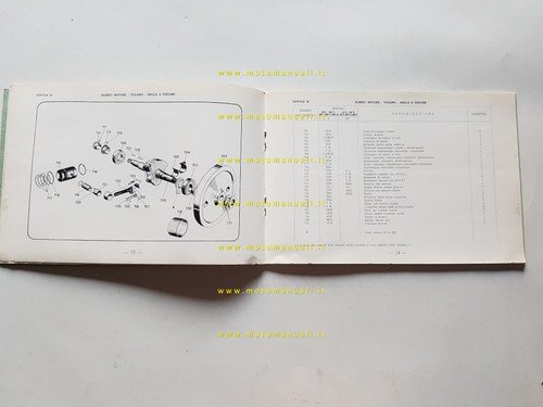Arona istruzioni avviamento motori Diesel + catalogo ricambi originale