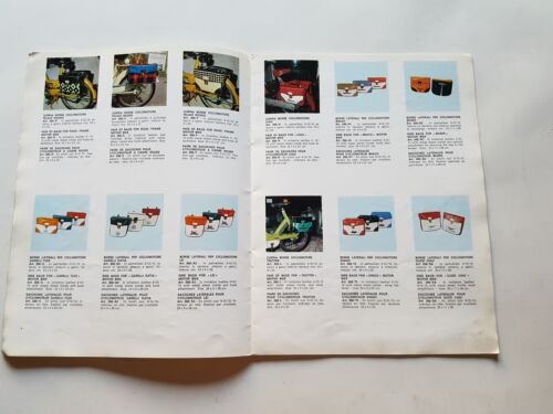 ARTES accessori scooter moto catalogo generale anni 70 originale
