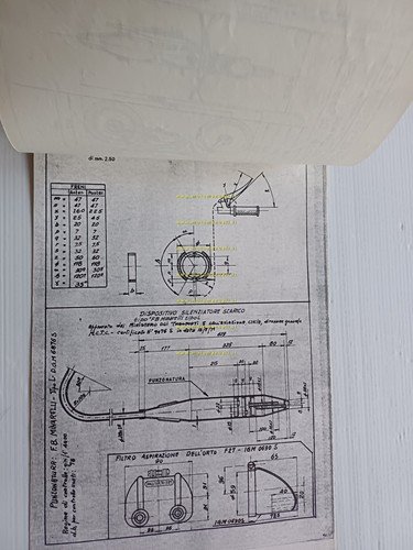 Aspes 50 C 70 Cheyenne 4m 1971 COPIA Facsimile scheda …