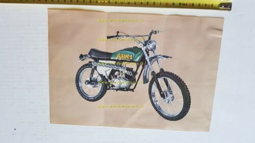 Aspes Ceyenne 50 P4-P6 1973 depliant originale ciclomotore moto brochure
