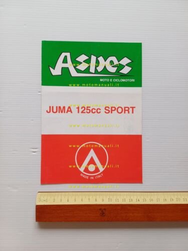 Aspes Juma 125 Sport depliant italiano originale