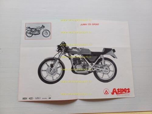 Aspes Juma 125 Sport depliant italiano originale