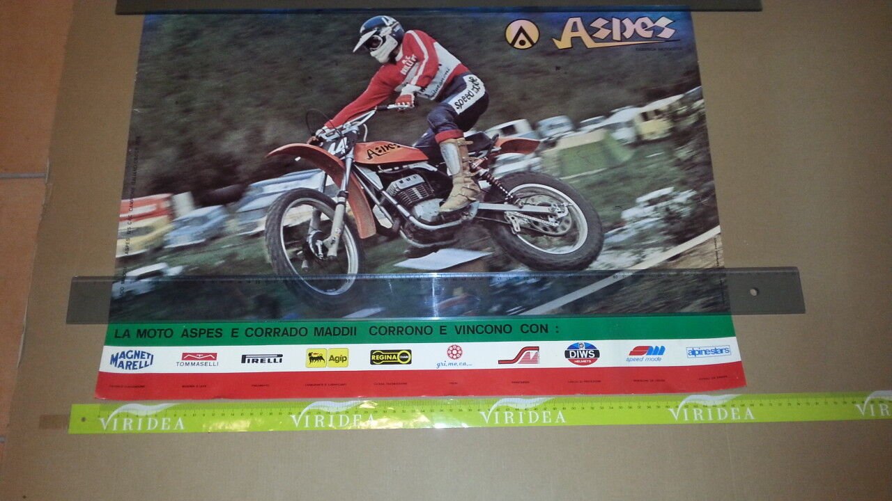 Aspes Maddii 1976 manifesto originale poster epoca