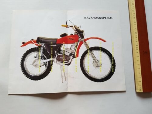 Aspes Navaho 50 CS Special depliant originale moto brochure