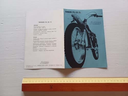 Aspes Navaho 50 P6 CS 1975 depliant originale italiano
