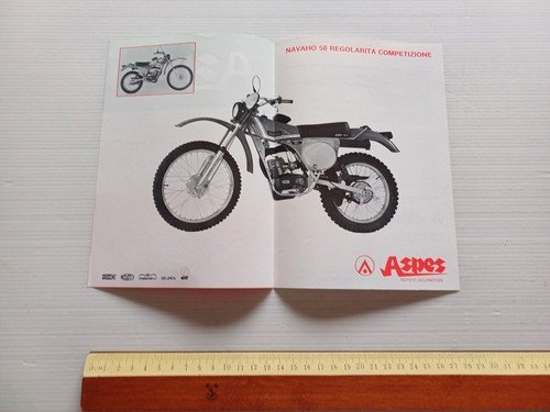 Aspes Navaho 50 Regolarità Competizione 1977 depliant italiano originale