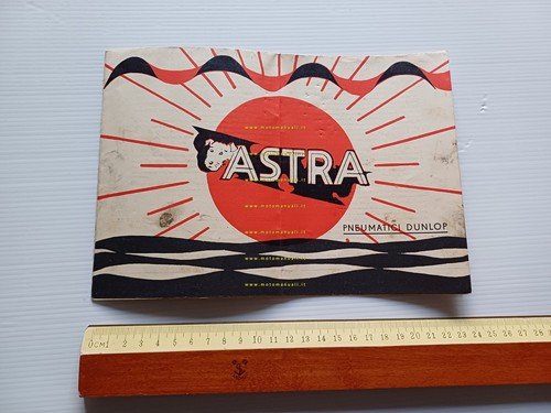 Astra 175 1933 depliant italiano anteguerra originale