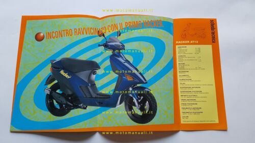 Atala 50 Hacker AT12 1995 depliant originale