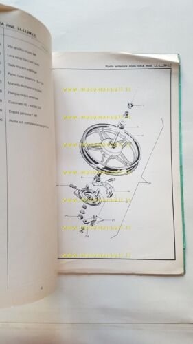 Atala 50 IDEA modelli 1986 catalogo ricambi TELAIO originale