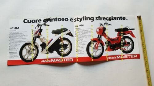 Atala 50 Master Hydro 1988 depliant tubone originale brochure