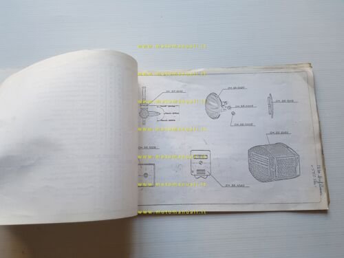 Atala 50 Master TRE-Hydro 1990 catalogo ricambi originale parts catalogue