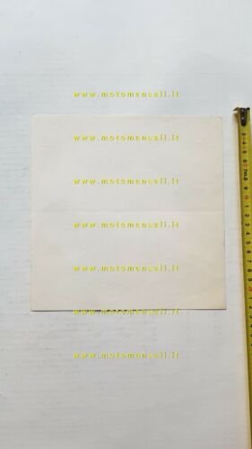 Atala 50 Superpullman Supersport anni 60 depliant originale brochure