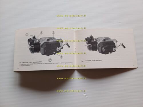 Atala Idea 50 motore Rizzato 1988 manuale uso manutenzione libretto …
