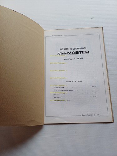 Atala Rizzato Master 50 LL 4M - LF 4M 1985 …