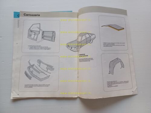 Audi 100 1983 manuale presentazione per la rete assistenza originale