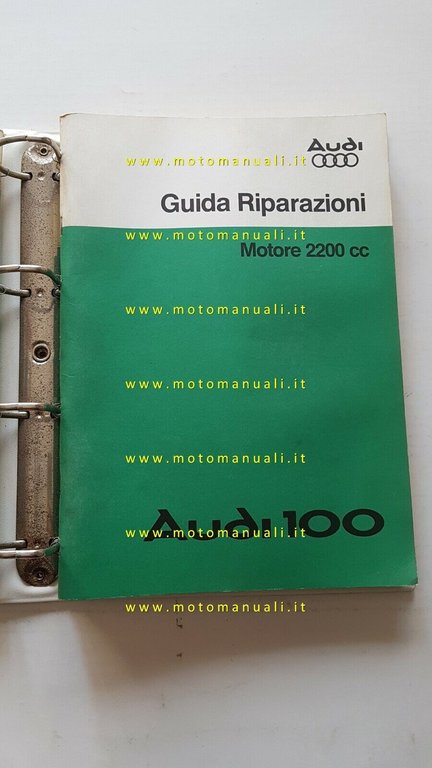 AUDI 100 manuale officina motori Benzina 1600 2000 2200 1978 …