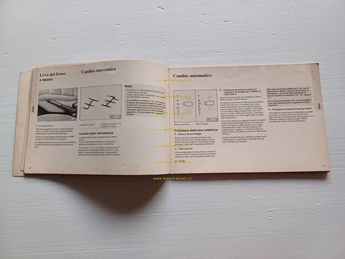 Audi 100 modelli 1982 manuale uso manutenzione libretto italiano originale