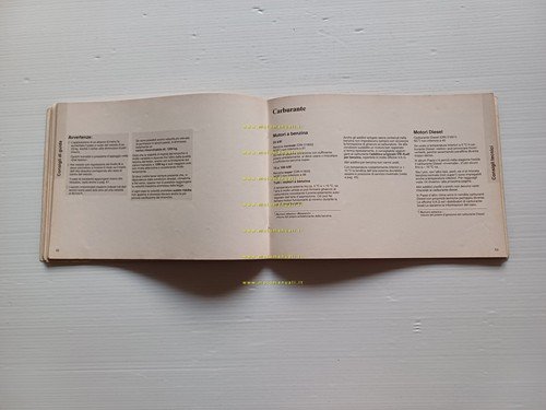 Audi 100 modelli 1982 manuale uso manutenzione libretto italiano originale