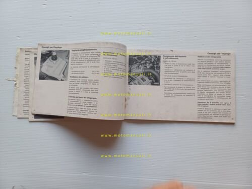 AUDI 100 tutti modelli 1976 manuale uso manutenzione italiano originale