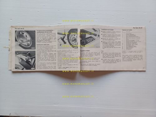 AUDI 100 tutti modelli 1976 manuale uso manutenzione italiano originale